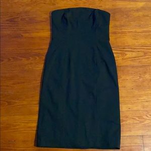 Spiegel strapless lined LBD dress just dry cleaned